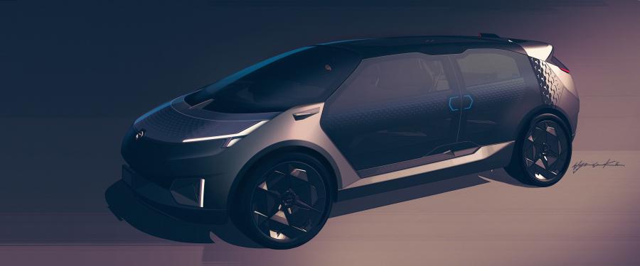 Эскиз GAC Entranze EV 2019 года  (фото 15 из 33)